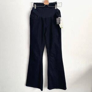 Oh Baby Motherhood Maternity Secret Fit Belly Jeans Small Bootcut Tall‎ NEW